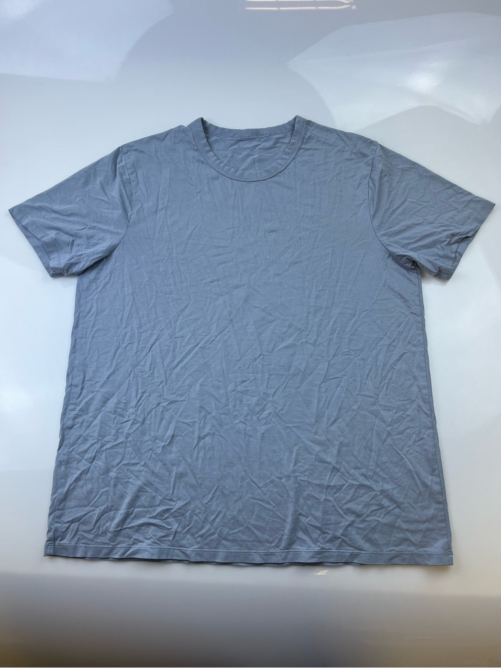 Lululemon Blue Crew-neck Shirt N257-7